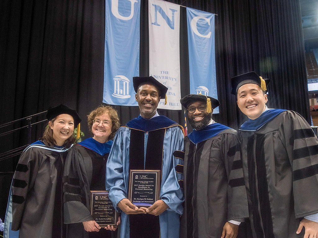 Humphry, Neblett honored for excellence in doctoral mentoring - Carolina  Graduate School Magazine