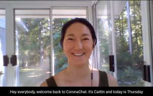 Caitlin Williams sees collaborative graduate student video project as way to increase understanding of COVID-19