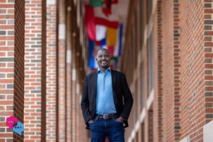 UNC Graduate School @UNC_GradSchool · 13m Samuel Akau is a fellow with our Weiss Urban Livability Fellowship—doing impactful work here and abroad 🌎🌏🌍 #UNCGradStudents A mean wearing jeans, a jacket, and button-up shirt standing in front of flags.