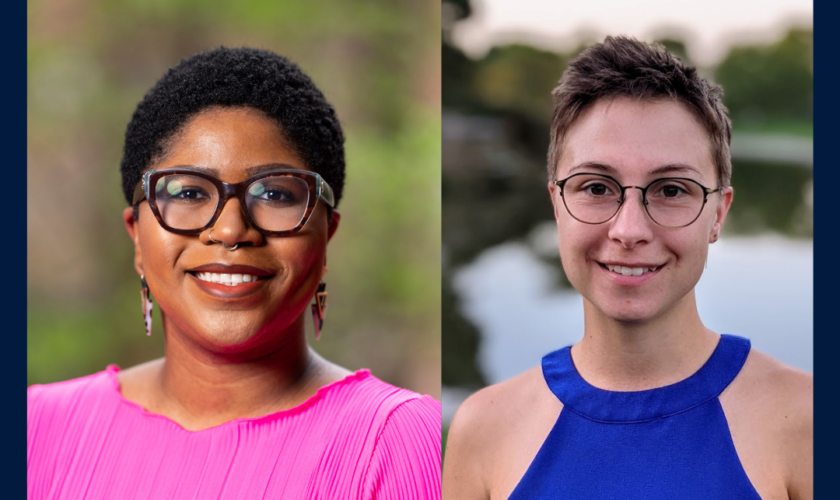 The Graduate School names Janay Franklin and Kendall Winter dual recipients of the 2024 Boka W. Hadzija Award for Distinguished University Service